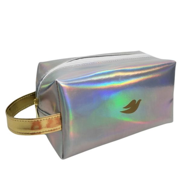 Necessaire em Tecido Holográfico<br> Ref. NC 2028