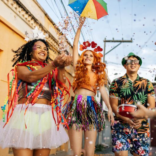 brindes para Carnaval